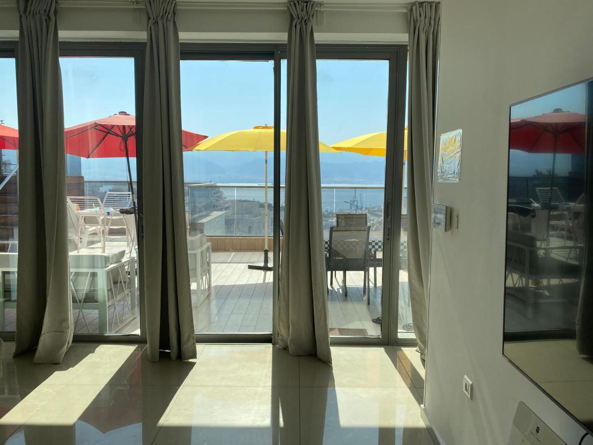 Stunning Penthouse With Sea Views And Private Heated Pool Διαμέρισμα Ελάτ Εξωτερικό φωτογραφία