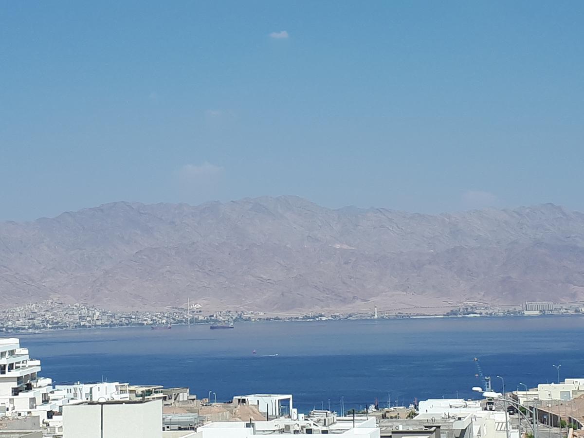 Stunning Penthouse With Sea Views And Private Heated Pool Διαμέρισμα Ελάτ Εξωτερικό φωτογραφία