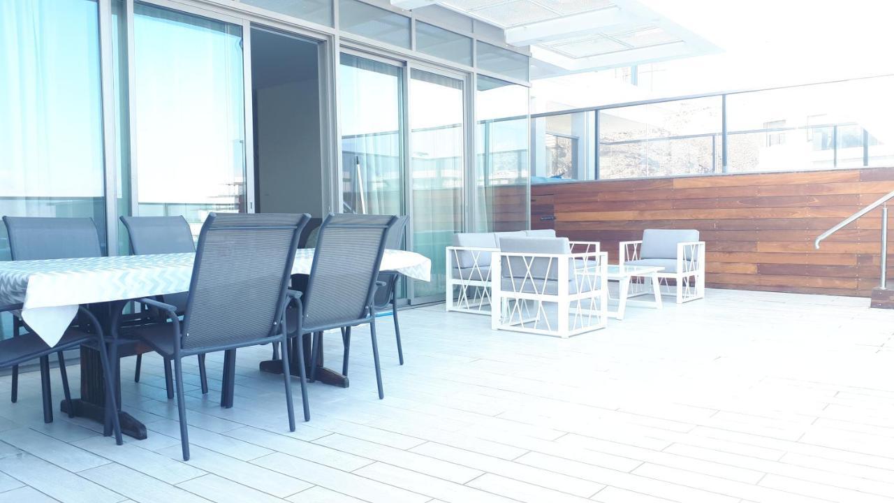 Stunning Penthouse With Sea Views And Private Heated Pool Διαμέρισμα Ελάτ Εξωτερικό φωτογραφία